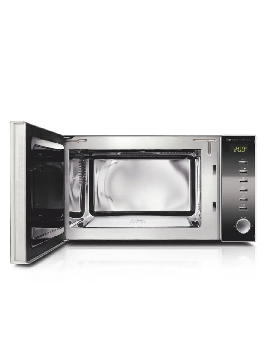 Изображение товара Микроволновая печь CASO MG 20 Ceramic Menu 20л гриль 800Вт черная