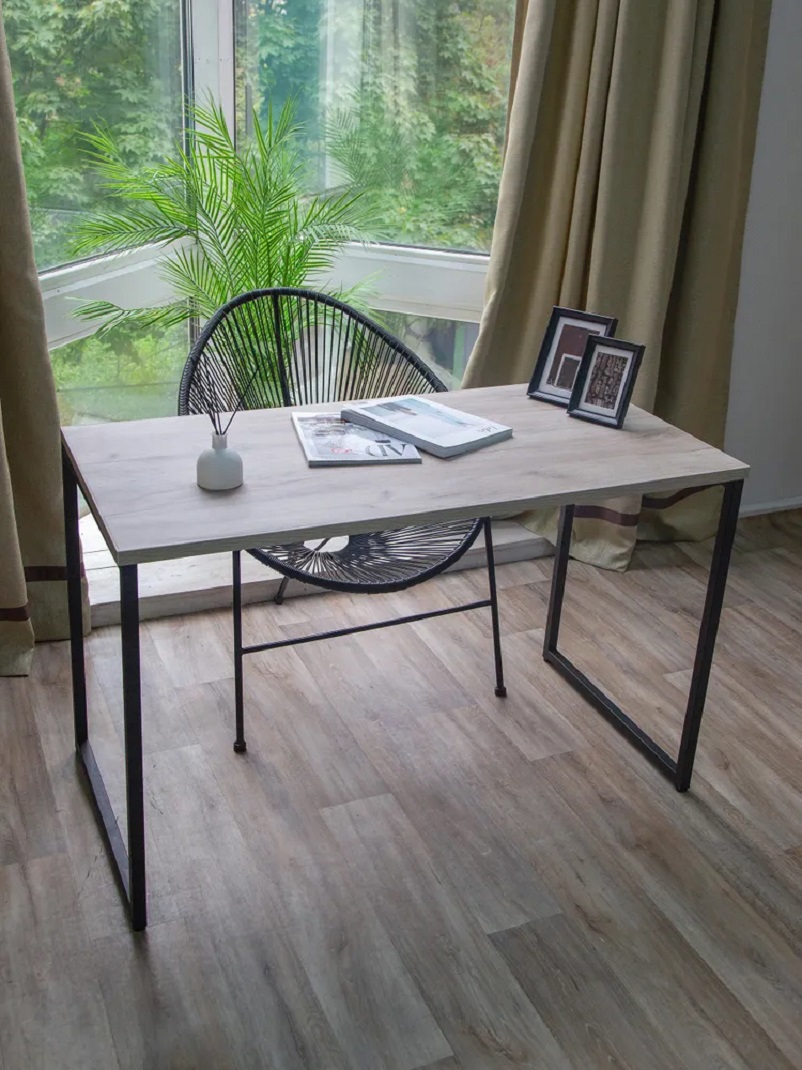 Изображение товара Стол обеденный Diko loft 120x60 см в стиле Лофт из ламинированного ДСП Россия