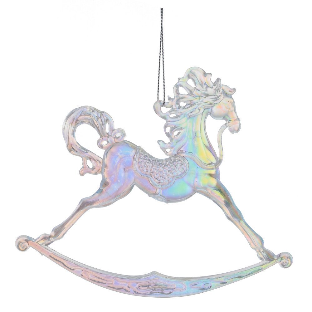 Изображение товара Елочная игрушка 807643 12 см бесцветный/прозрачный