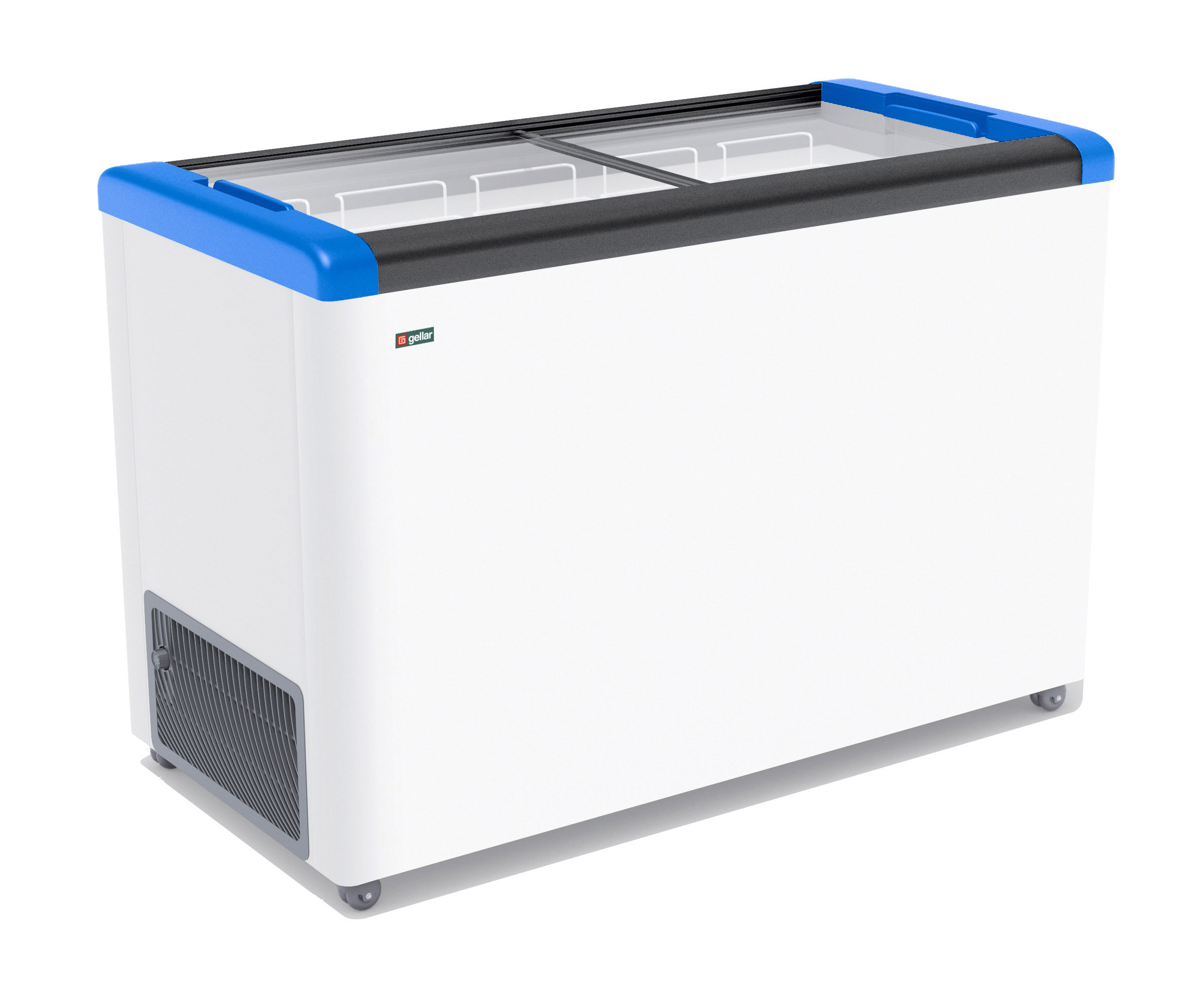 Изображение товара Морозильный ларь Gellar 227359 120x84x60 см цвет белый, синий