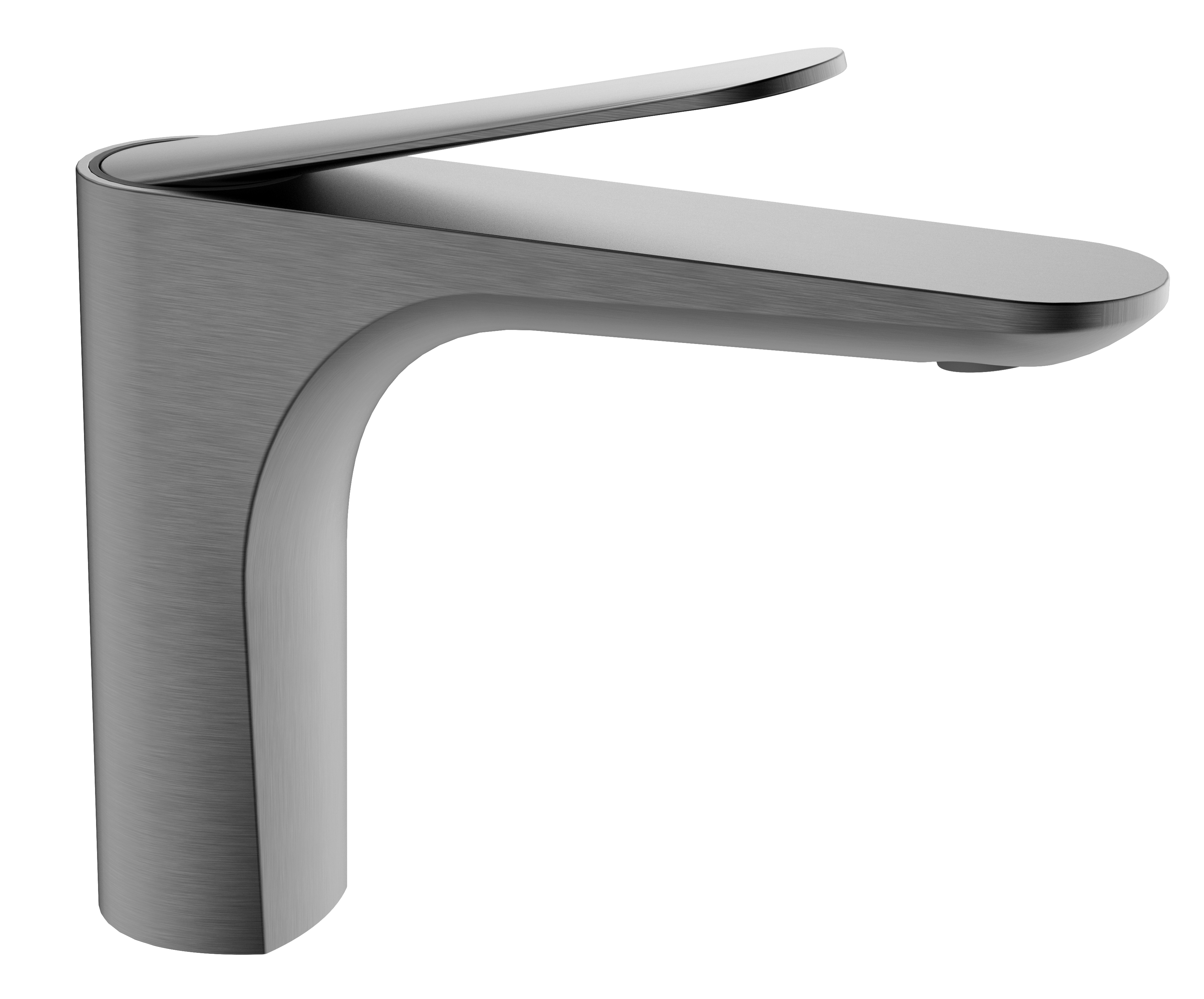 Изображение товара Современный однорычажный смеситель для раковины Raglo R21 R21.10.09 графит