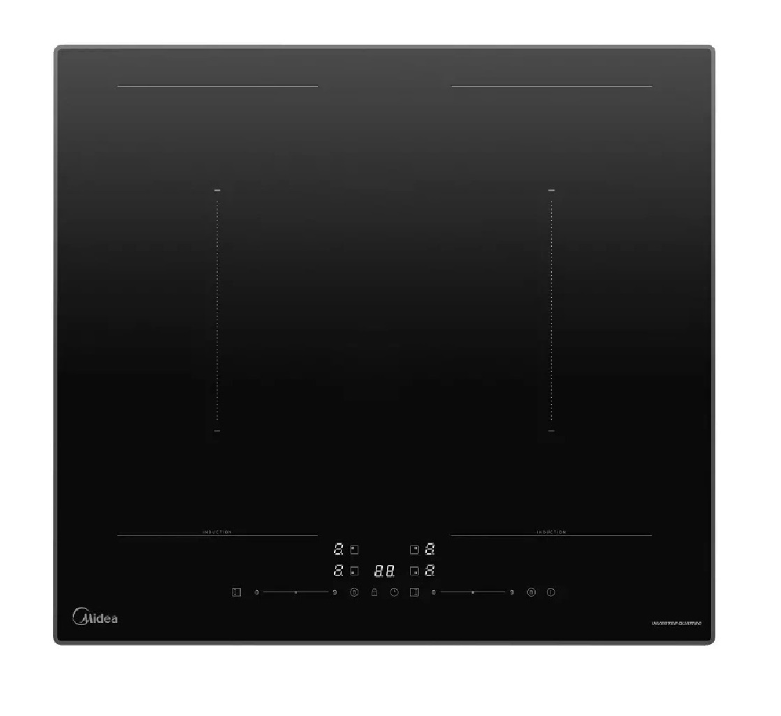 Изображение товара Электрическая варочная панель Midea MIH67783SB 59 см 4 конфорки цвет черный