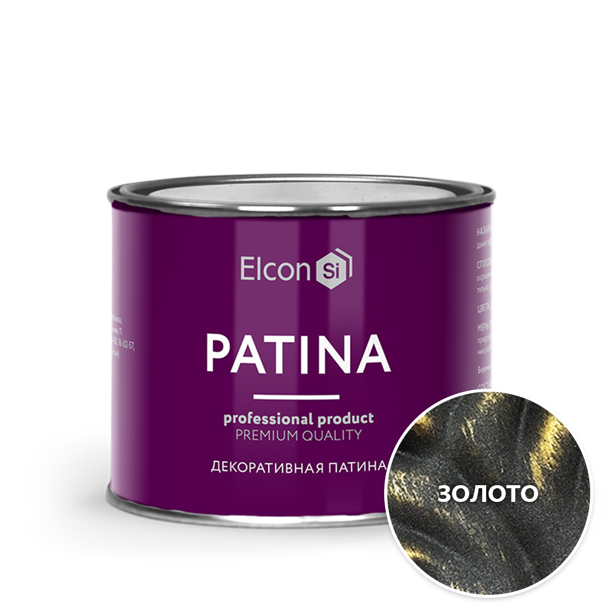 Изображение товара Патина декоративная ELCON 00-00461401 цвет золото 0.20 л Изображение товара Патина декоративная ELCON 00-00461401 цвет золото 0.20 л