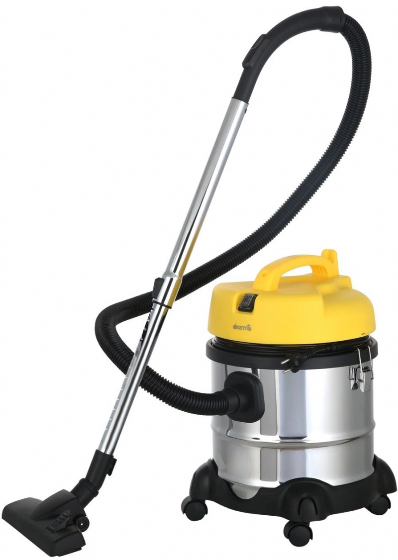 Изображение товара Пылесос Deerma TJ150W 1400 Вт с пылесборником желтый/серебристый