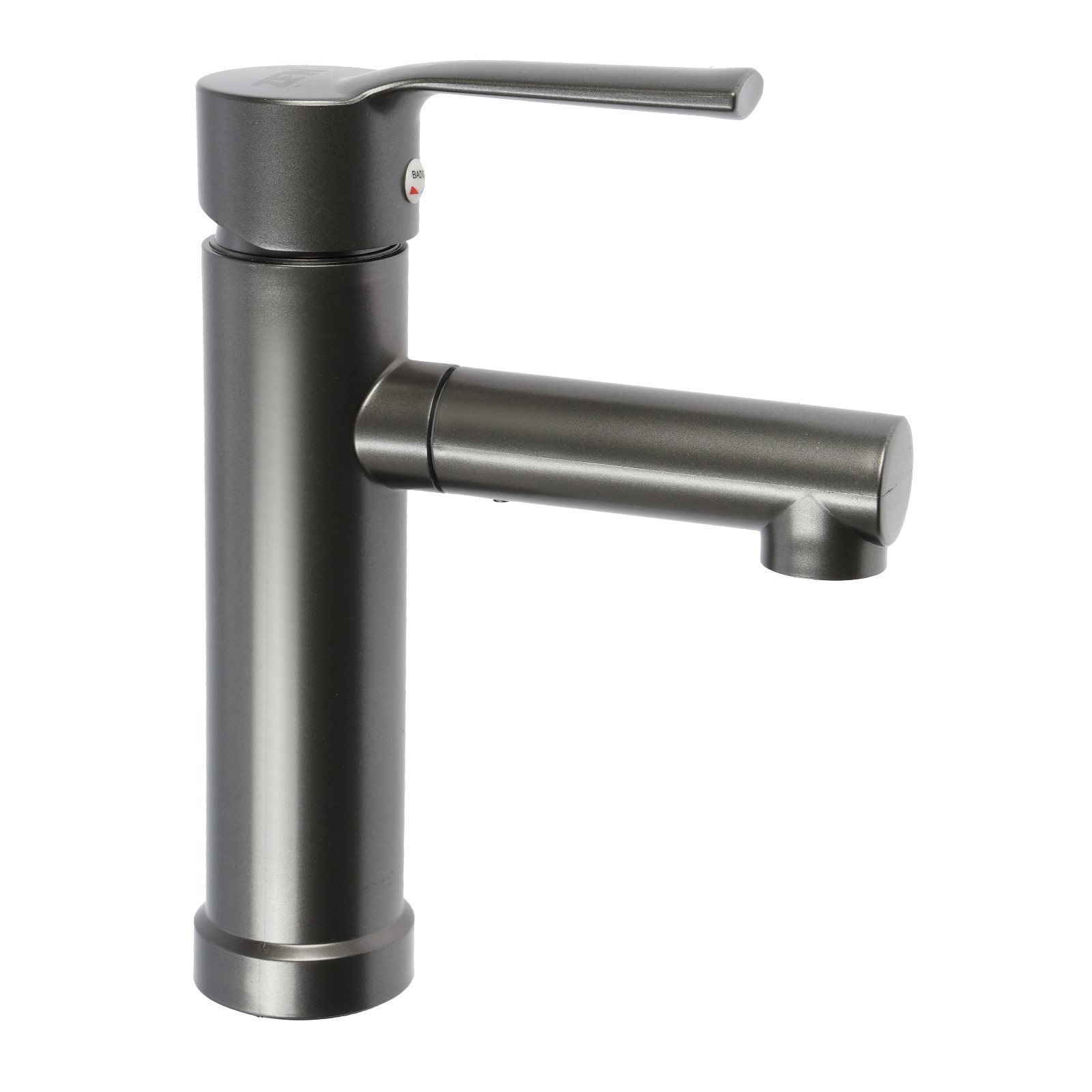 Изображение товара Смеситель для раковины Zein Z3694 однорычажный поворотный излив высотой 9 см цвет графит