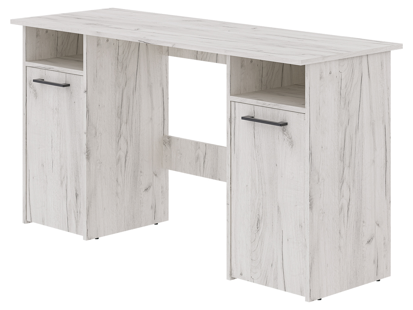 Изображение товара Стол письменный Пирамида Фронда-9 140x75x50 см светлый дуб ЛДСП Россия