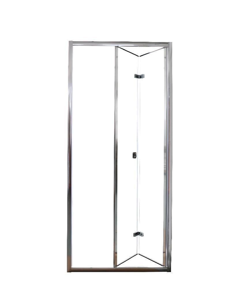 Изображение товара Душевая дверь в нишу Ceruttispa Bella D91T, 90x195 см, стекло прозрачное профиль полированный алюминий Изображение товара Душевая дверь в нишу Ceruttispa Bella D91T, 90x195 см, стекло прозрачное профиль полированный алюминий