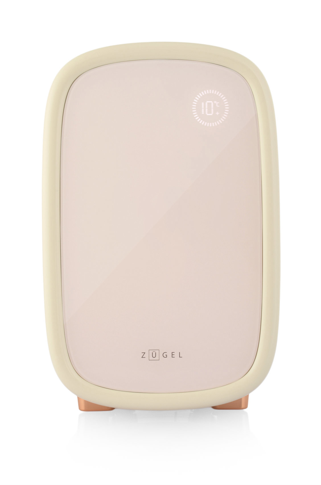 Изображение товара Холодильник для косметики Zugel ZCR1201/кремовый 27x42.1 см цвет кремовый