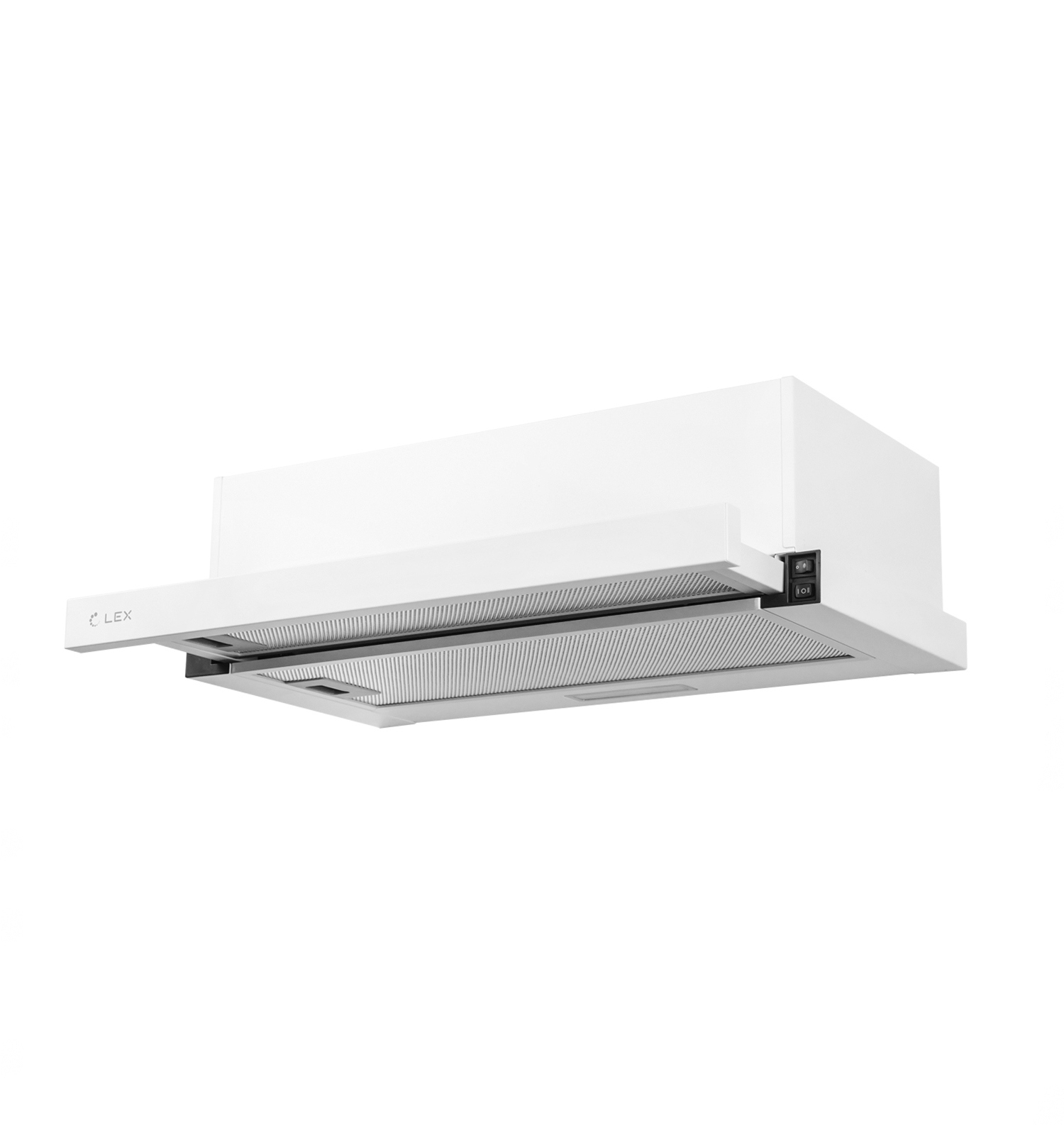 Изображение товара Встраиваемая вытяжка Lex HIDE 600 WHITE 60 см белая для кухни