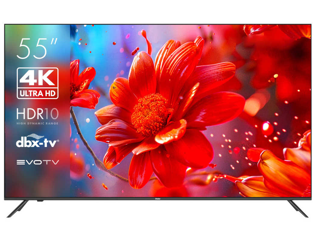 Изображение товара Телевизор Haier 55 Smart TV S2 55" 139 см цвет черный