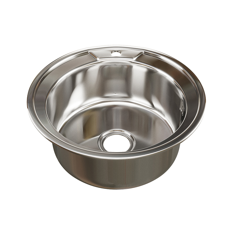 Изображение товара Мойка для кухни врезная с коландером Tropfberg 58528185 51x51 см глубина чаши 18 см нержавеющая сталь цвет серый