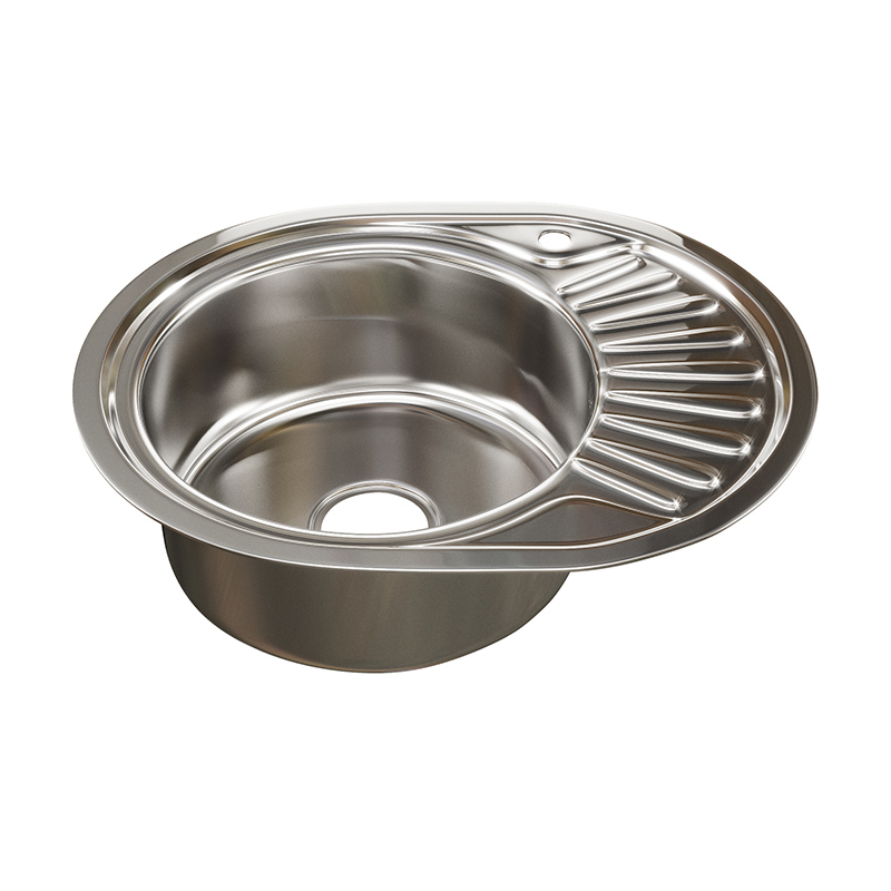 Изображение товара Мойка для кухни врезная с коландером Tropfberg 58528190 45x57 см глубина чаши 16 см нержавеющая сталь цвет серый Изображение товара Мойка для кухни врезная с коландером Tropfberg 58528190 45x57 см глубина чаши 16 см нержавеющая сталь цвет серый