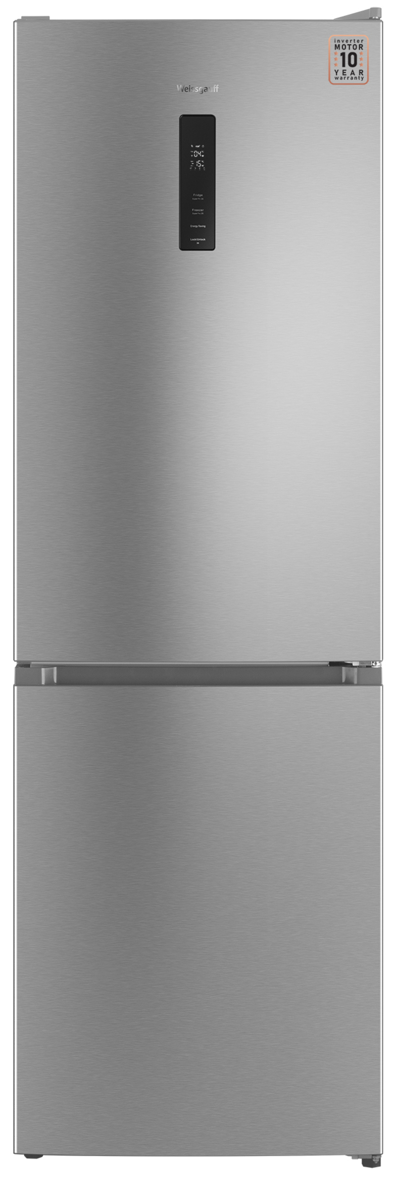 Изображение товара Отдельностоящий холодильник Weissgauff WRK 185 Total NoFrost Inverter Inox