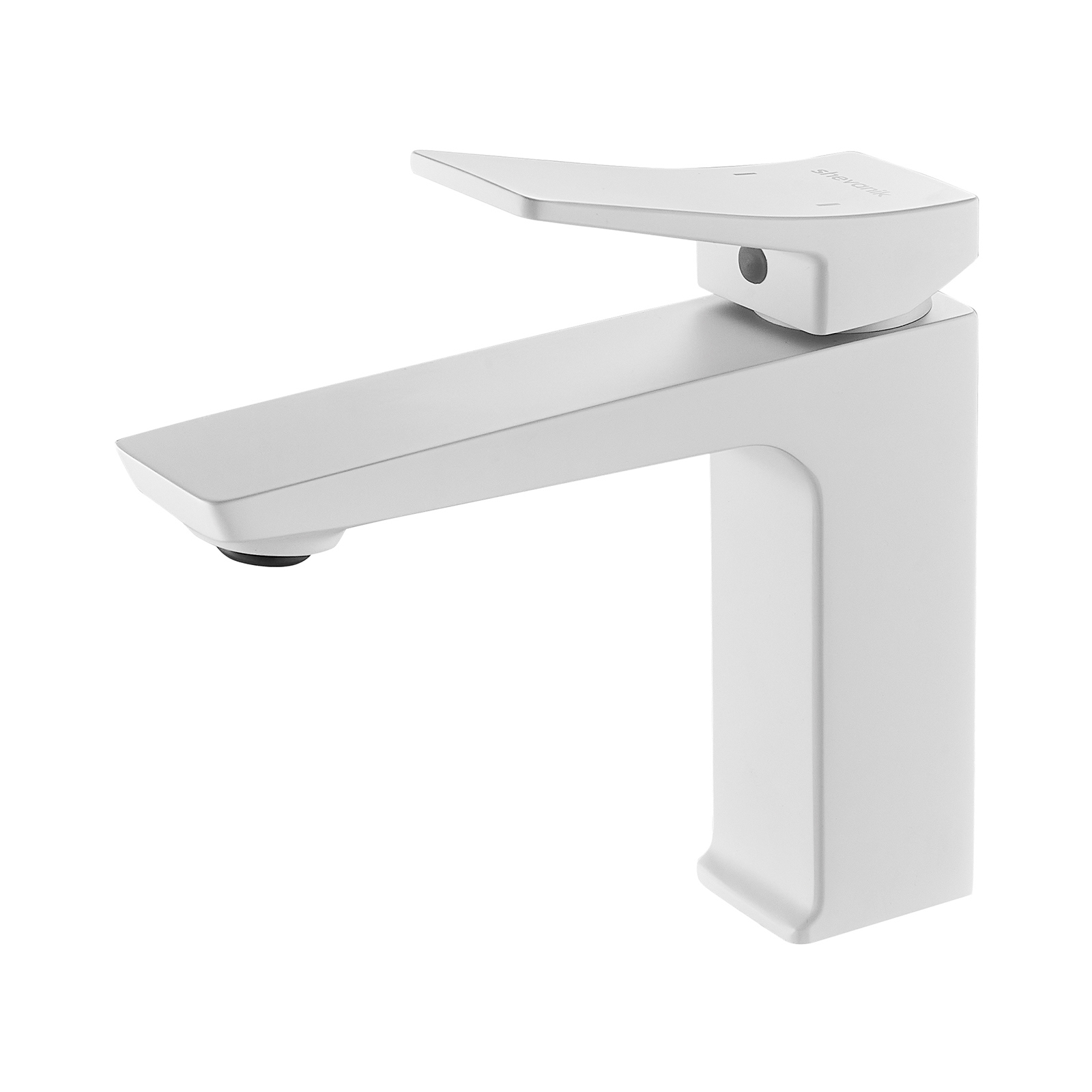 Изображение товара Смеситель для раковины Shevanik S4401C-LM однорычажный цвет белый