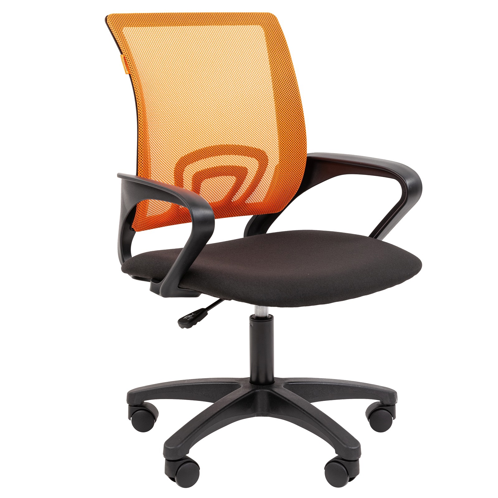 Изображение товара Офисное кресло Chairman 696 LT оранжевое регулировка высоты и прочность ткань