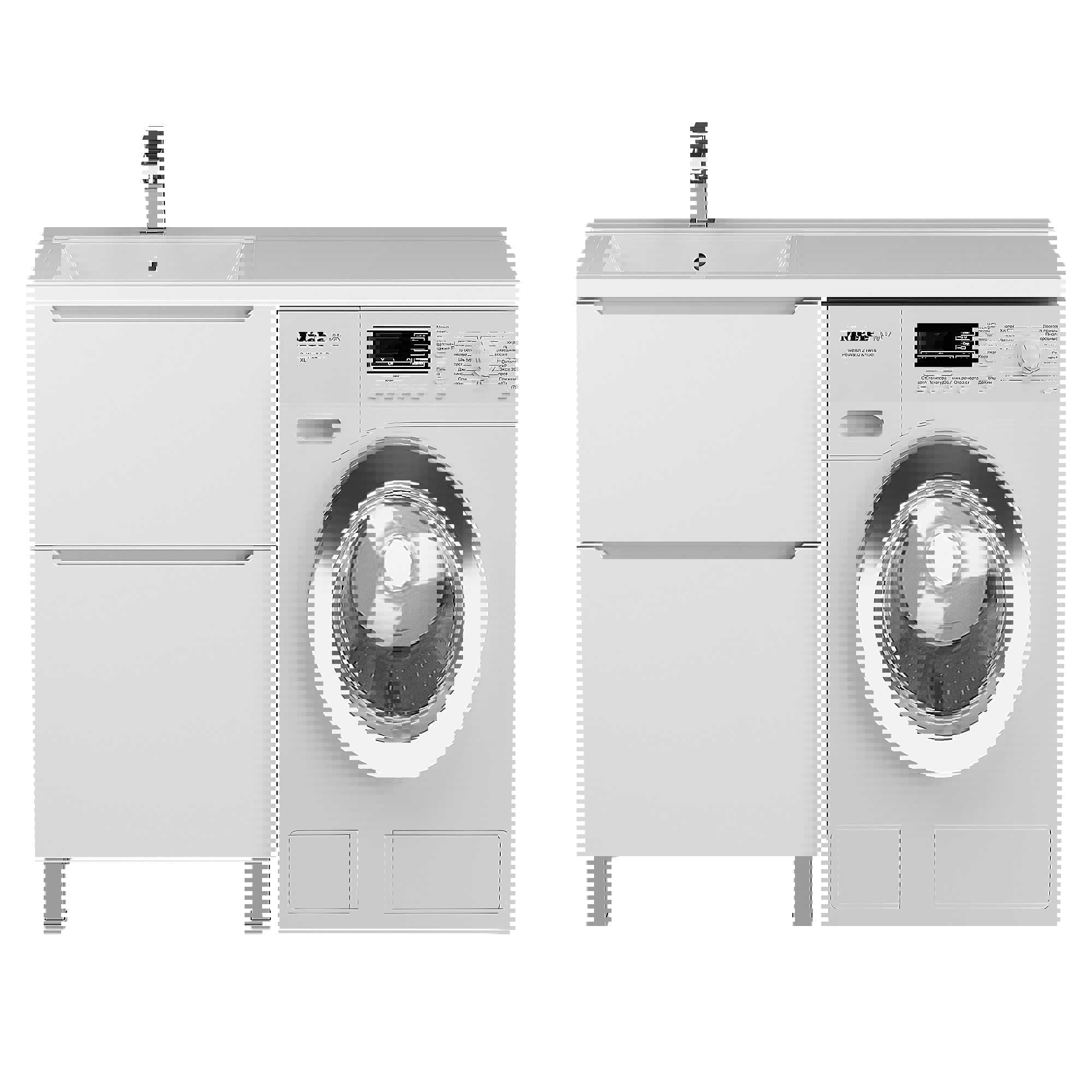 Изображение товара Тумба под раковину напольная Uperwood Tanos 291120333 58см цвет белый