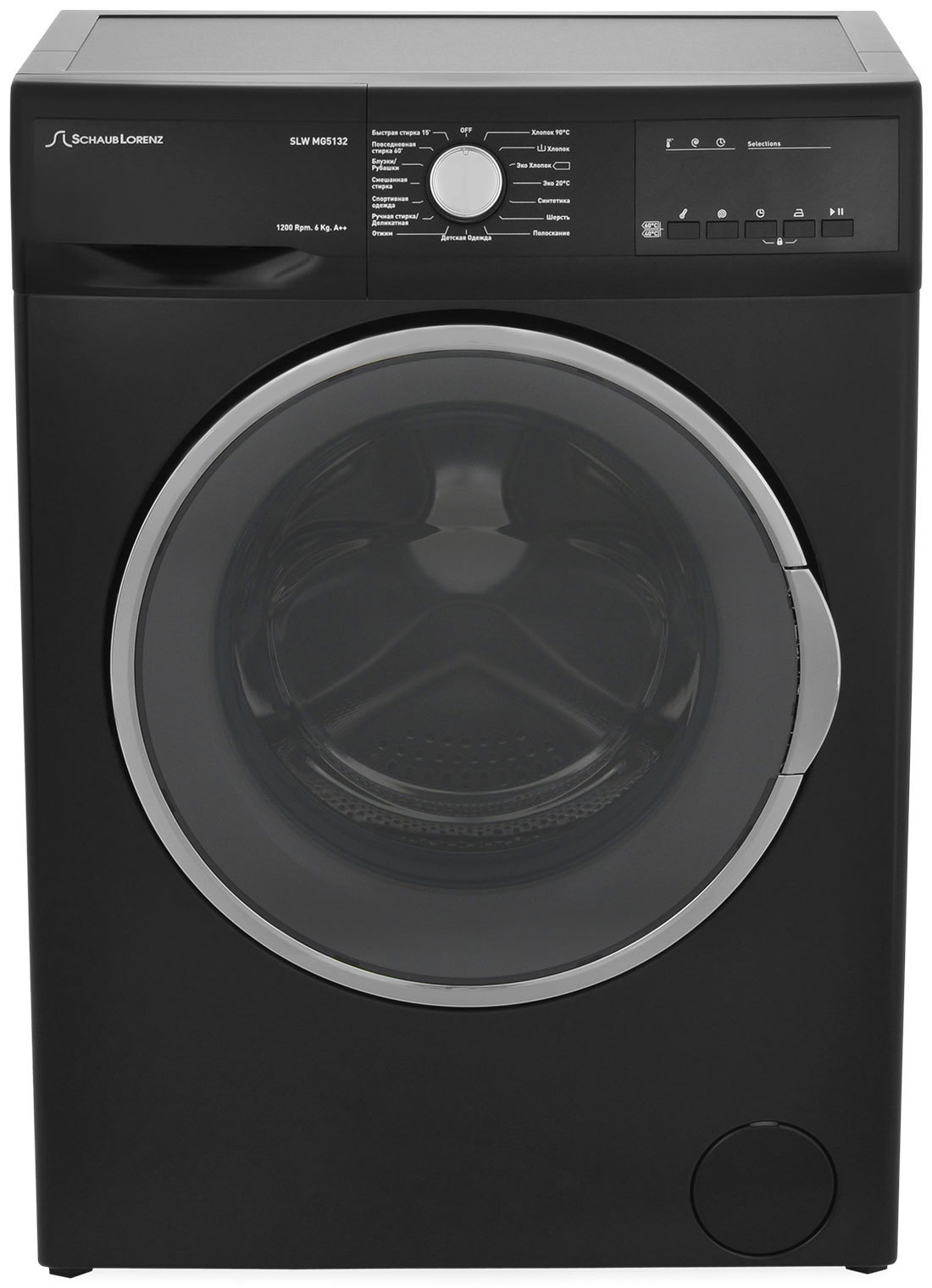 Изображение товара Стиральная машина Schaub Lorenz Slw Mg 5132 6 кг цвет черный