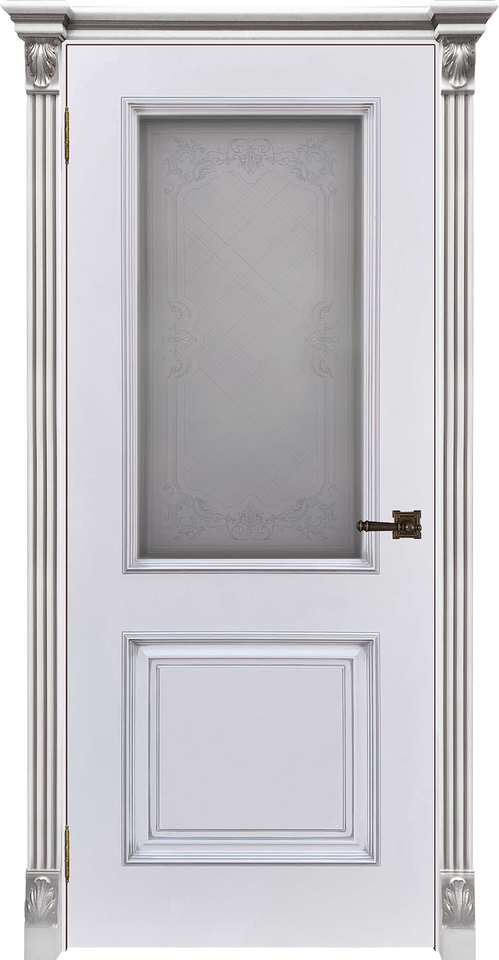 Изображение товара Дверь ДВЕРИ РЕГИОНОВ Багет 32 Остекленная 200x60 См