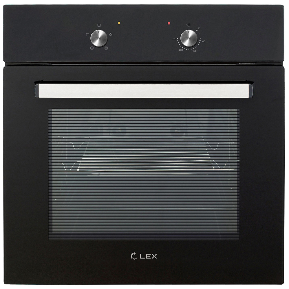 Изображение товара Встраиваемый духовой шкаф Lex Edm 040 Bl 59.50x59.50x53 см цвет черный