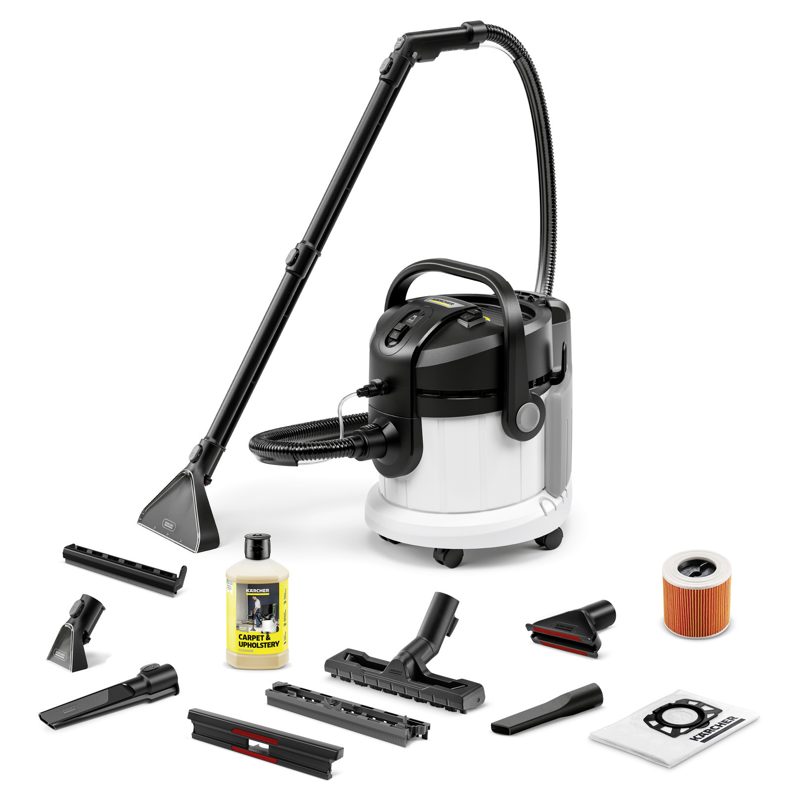 Изображение товара Пылесос строительный Karcher SE 4 Plus 1000 Вт 4 л влажная сухая уборка