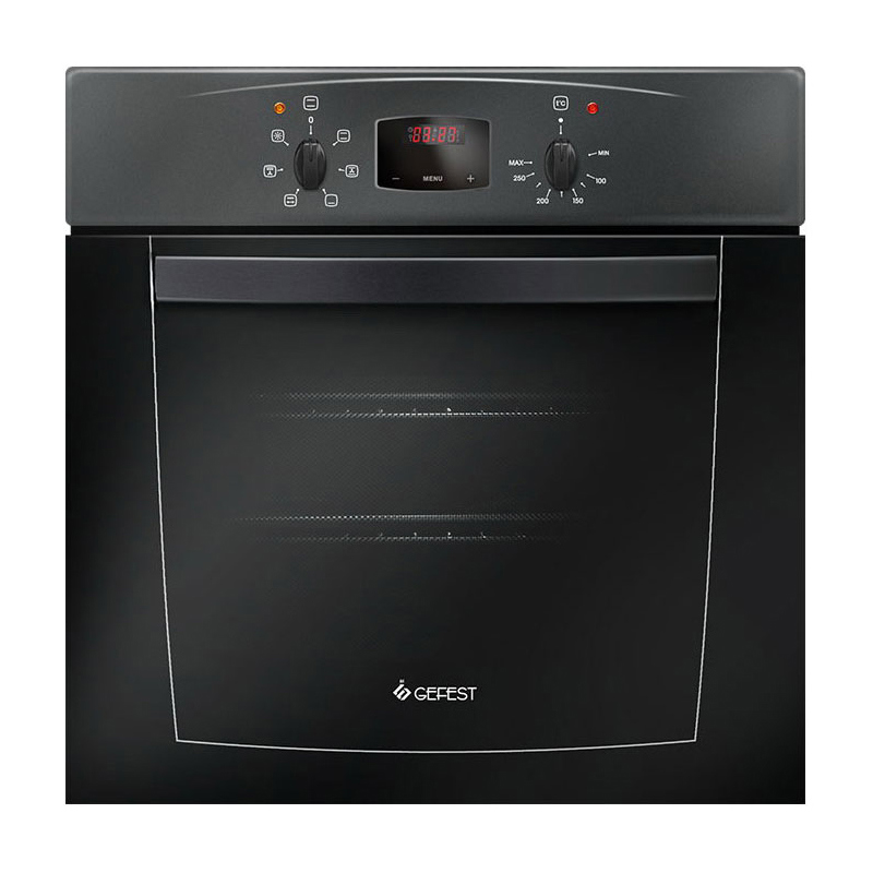 Изображение товара Встраиваемый духовой шкаф Gefest Эдв Да 602-02 А 59.80x59.50x56.50 см цвет антрацит