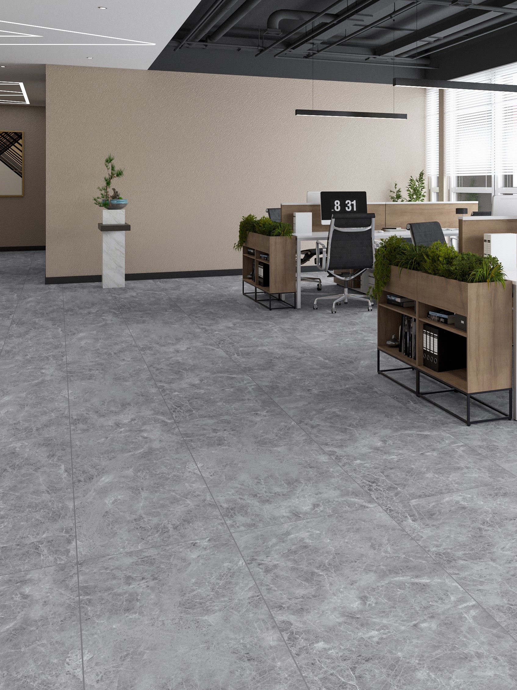 Изображение товара Керамогранит Eternal ETSTN1225MT60120 60x120см цвет madona grey
