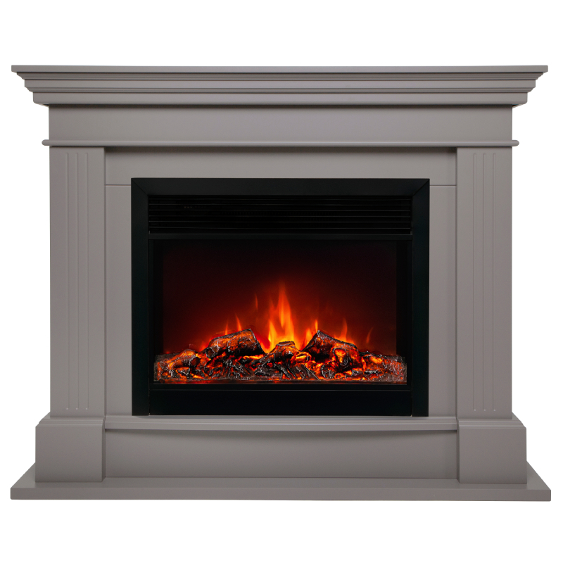 Изображение товара Каминокомплект Realflame Ontario 26/33 BG-P618 с очагом Moonblaze Lux BL мокко 1550Вт