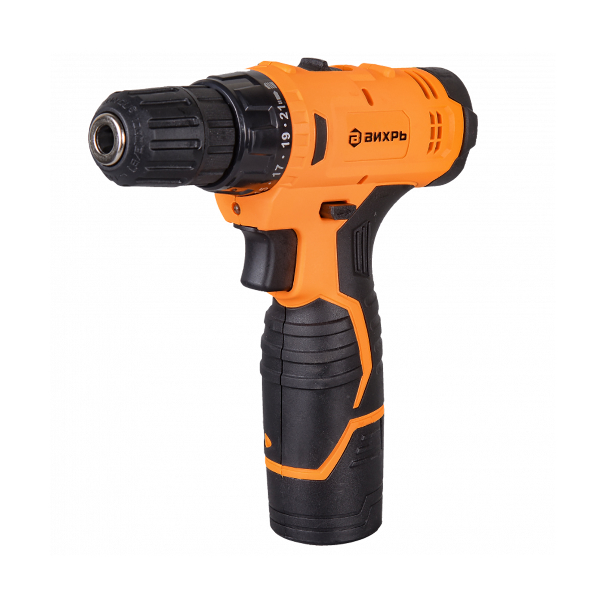 Изображение товара Дрель-шуруповерт аккумуляторная Вихрь ДА-12Л-2КА, 12 В Li 2x1.5 Ач