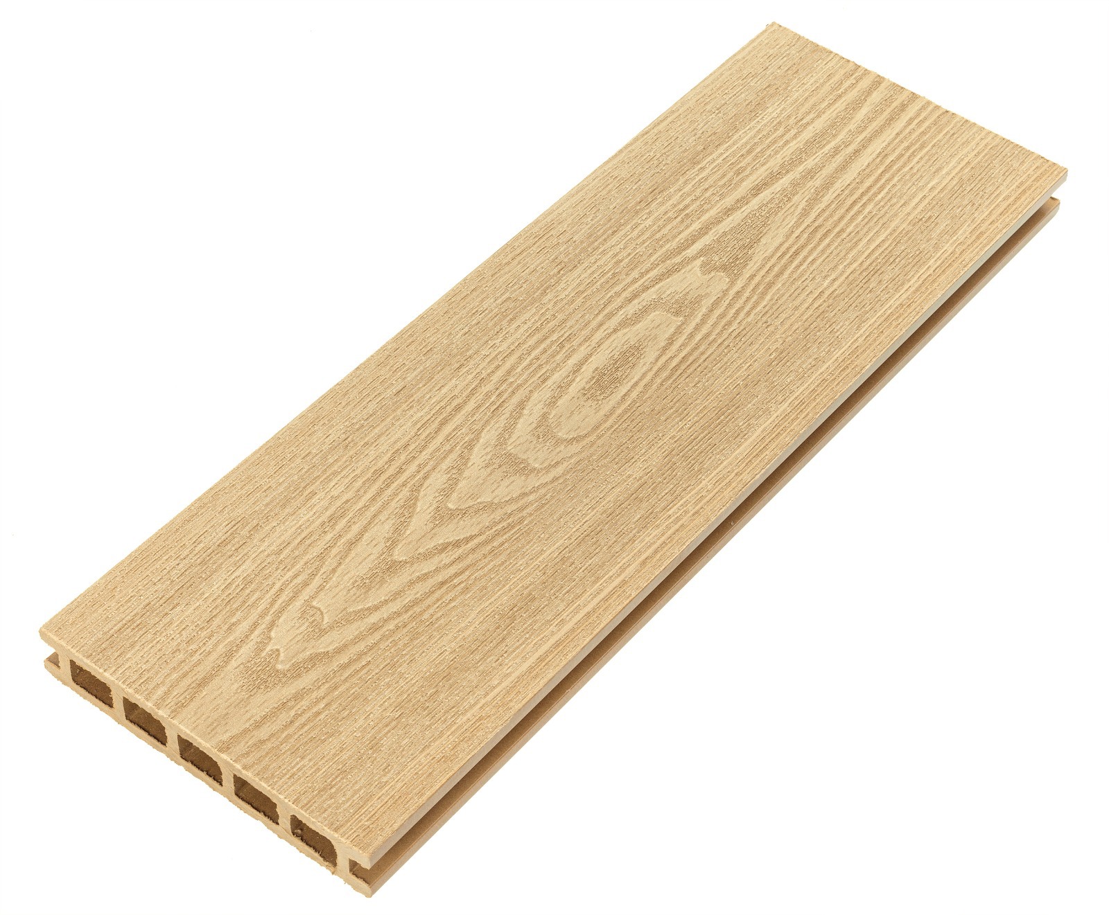 Изображение товара Террасная доска ДПК Мербау 2000x165x28 мм светлое дерево