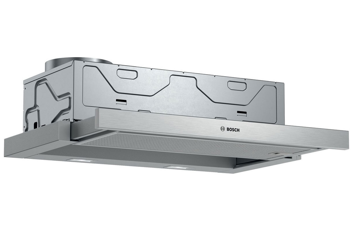 Изображение товара Встраиваемая вытяжка Bosch Serie 4 Eco SilenceDrive DFM064A53 59.8 см серебристая