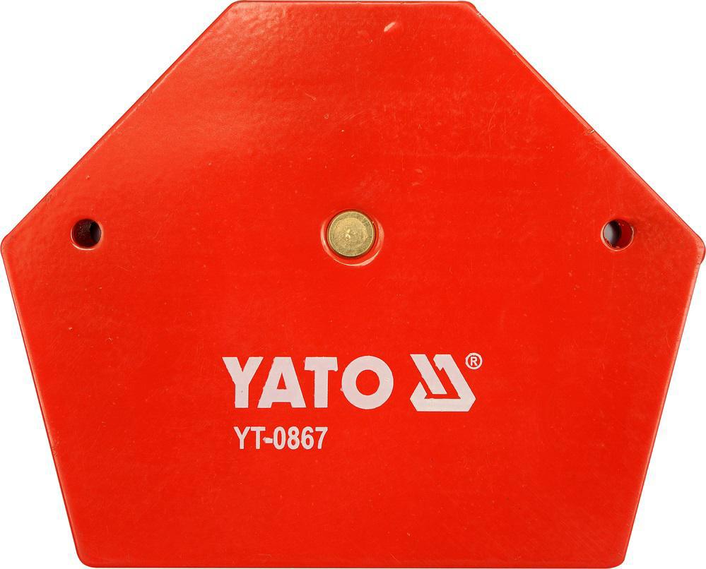 Изображение товара Магнит для сварки Yato YT-0867, 6 углов, 34 кг