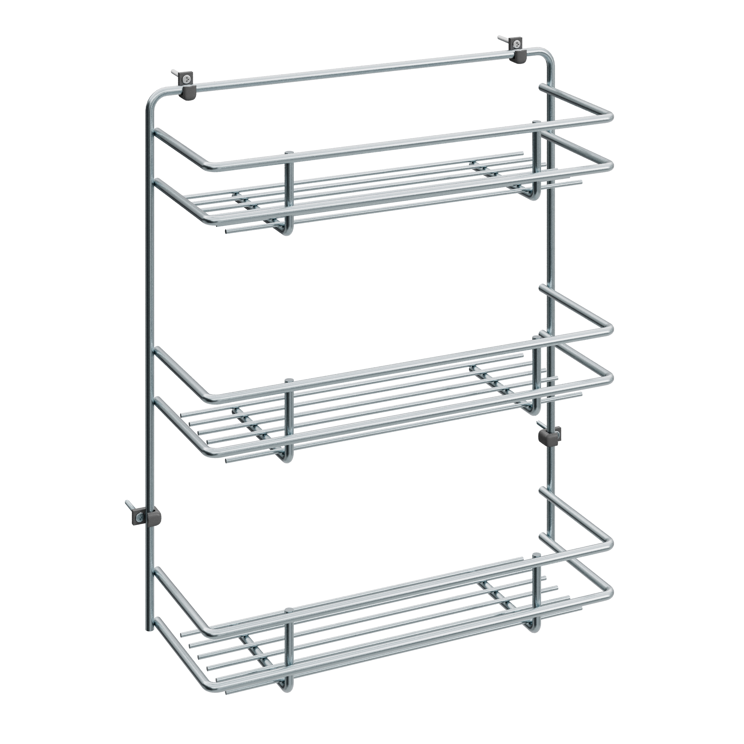 Изображение товара Полка для специй Найди 31.2x38x10 см Сталь цвет хром