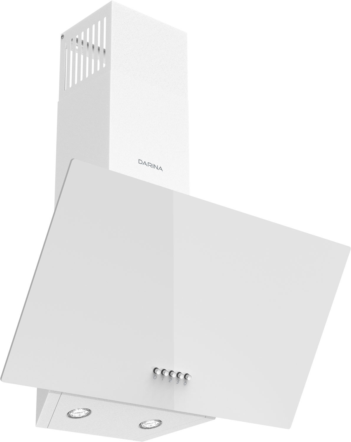 Изображение товара Вытяжка Darina SLIDE G600W 59.5 см белая с алюминиевым фильтром