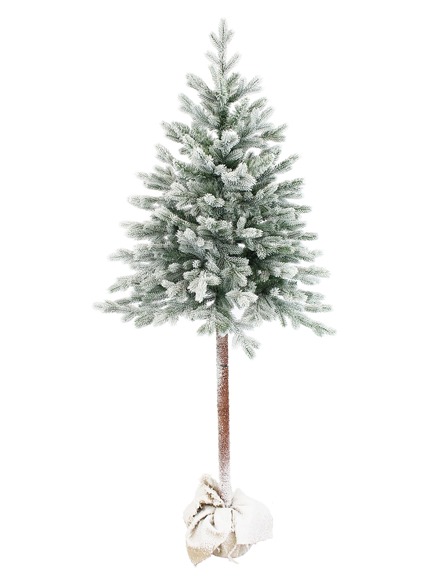 Изображение товара Ель новогодняя искусственная 180 см заснеженная BEATREES с разборным основанием