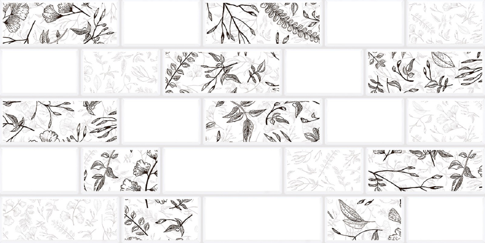 Изображение товара Керамическая плитка Керамин Мирабель 30x60см белая для стен