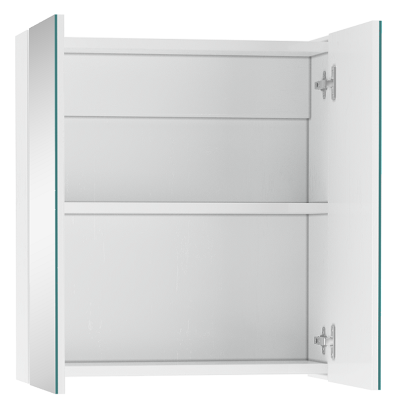 Изображение товара Шкаф для ванной Айсберг Мечта DM2303HZ 50.40x55.40см подвесной цвет белый Изображение товара Шкаф для ванной Айсберг Мечта DM2303HZ 50.40x55.40см подвесной цвет белый