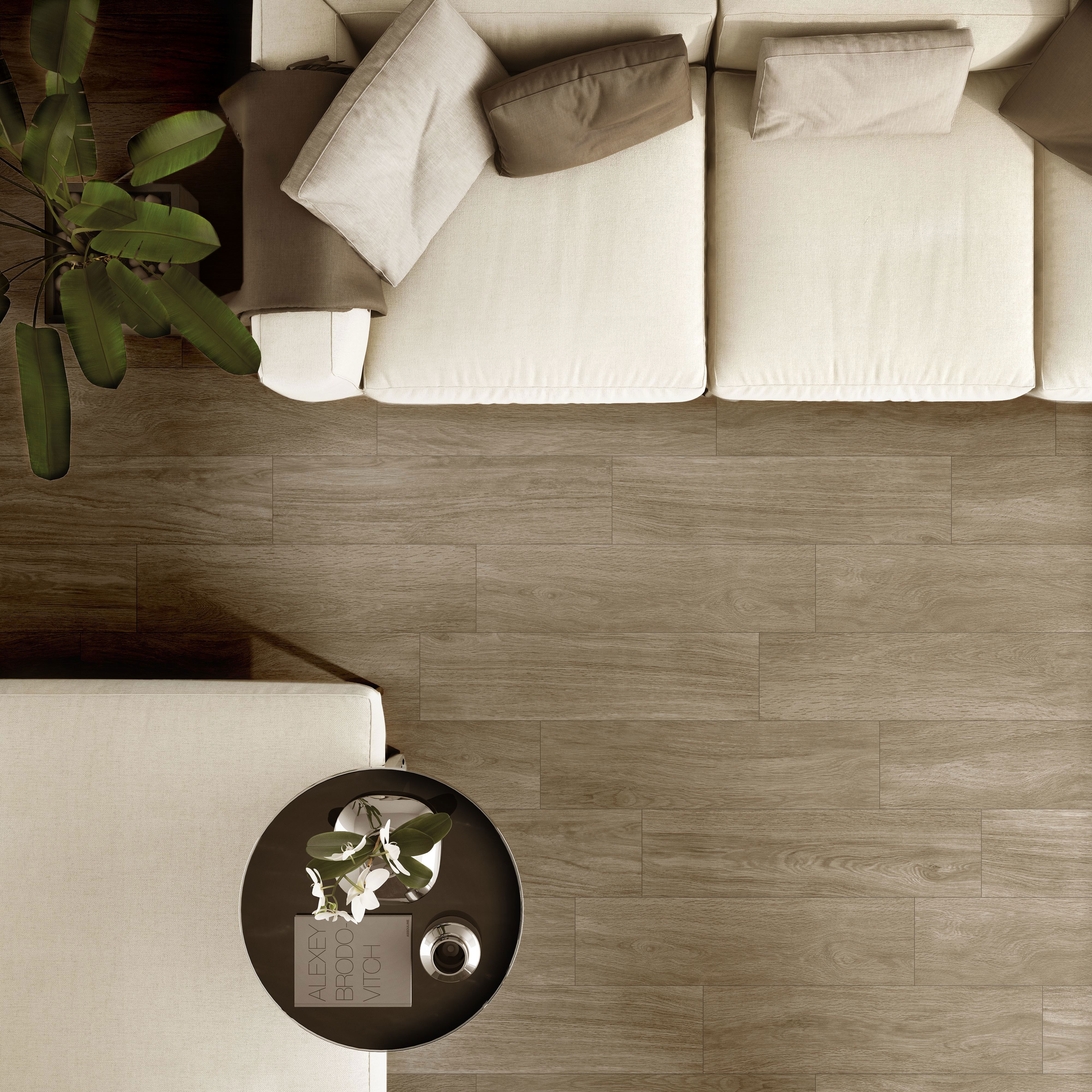 Изображение товара Керамогранит Prissmacer Robin CEREZO 19.5x120 см, под дерево, матовый