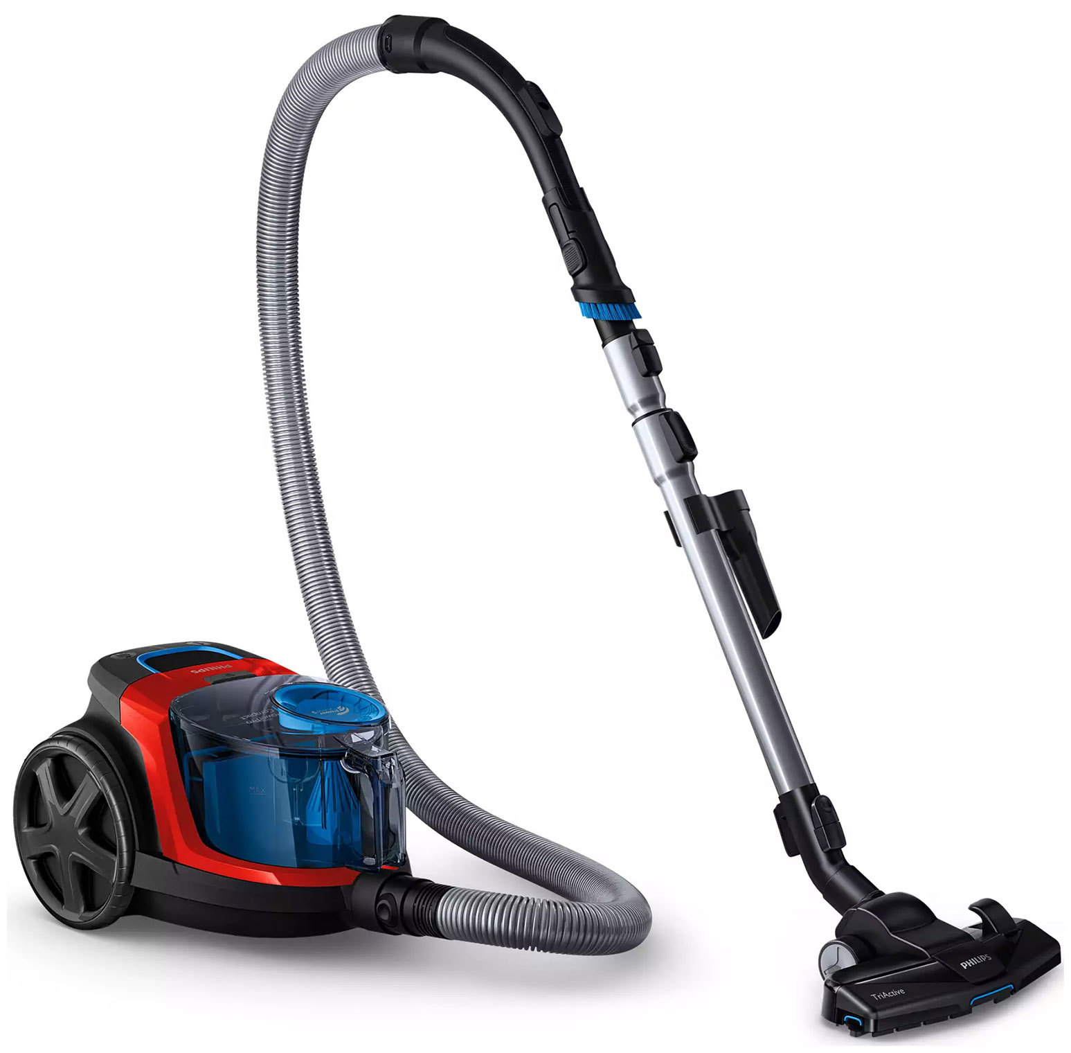 Изображение товара Пылесос с контейнером Philips Fc9330/09 900 Вт 1.5 л цвет красный черный
