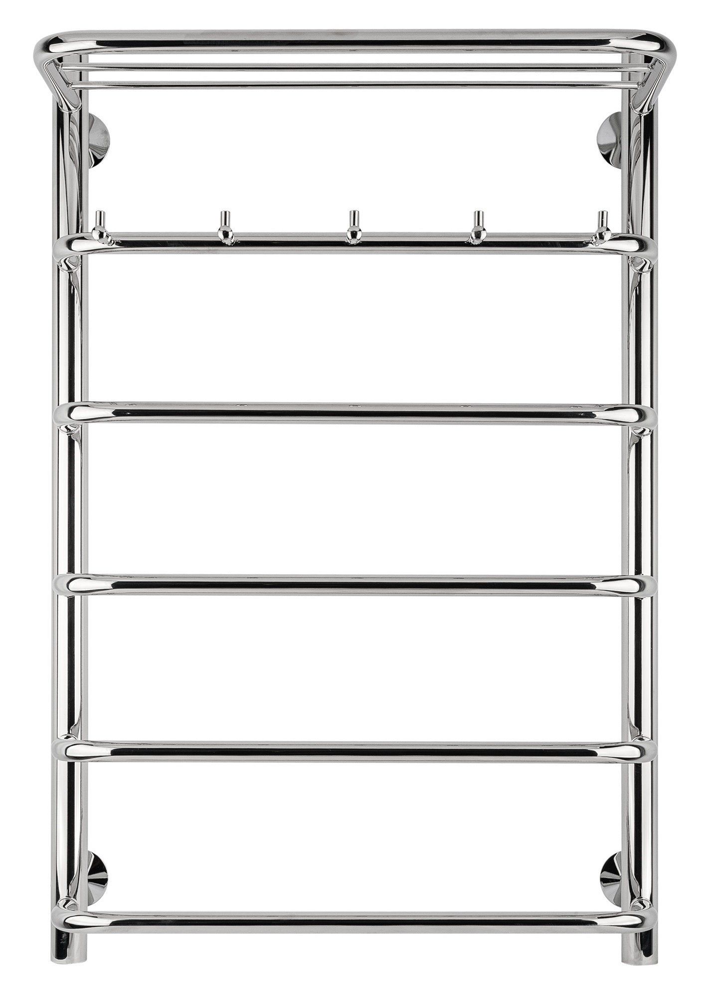 Изображение товара Полотенцесушитель водяной лесенка Secado Мерида 1 ксп 800x500 мм универсальная подводка нержавеющая сталь цвет хром