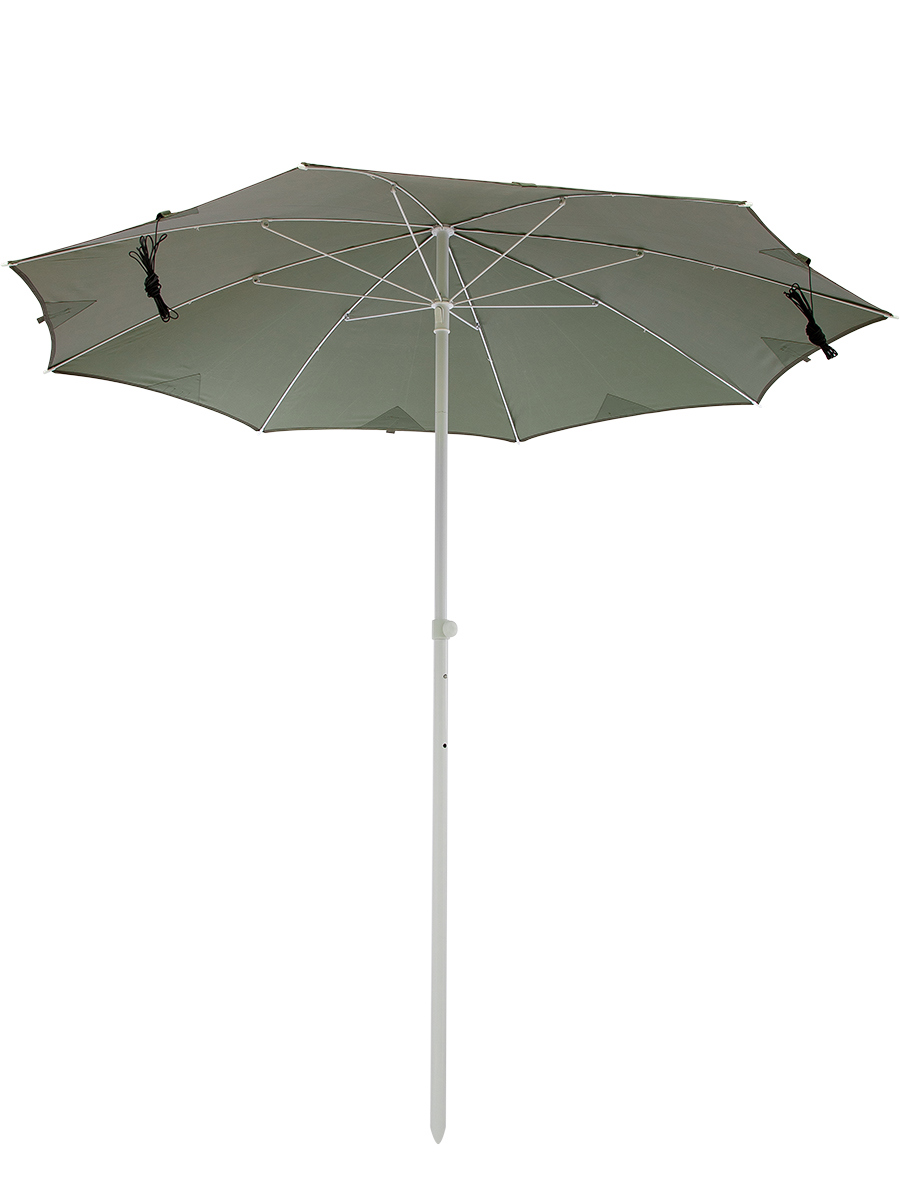 Изображение товара Зонт садовый 120x150 см h 220 см шестигранный зеленый