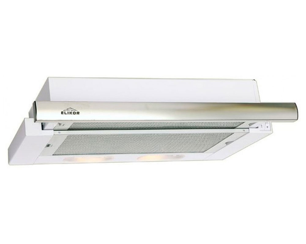 Изображение товара Встраиваемая вытяжка Elikor Интегра 60П 400 В2Л КВ II М 400 60 260 белый/нержавеющая сталь 60 см цвет белый