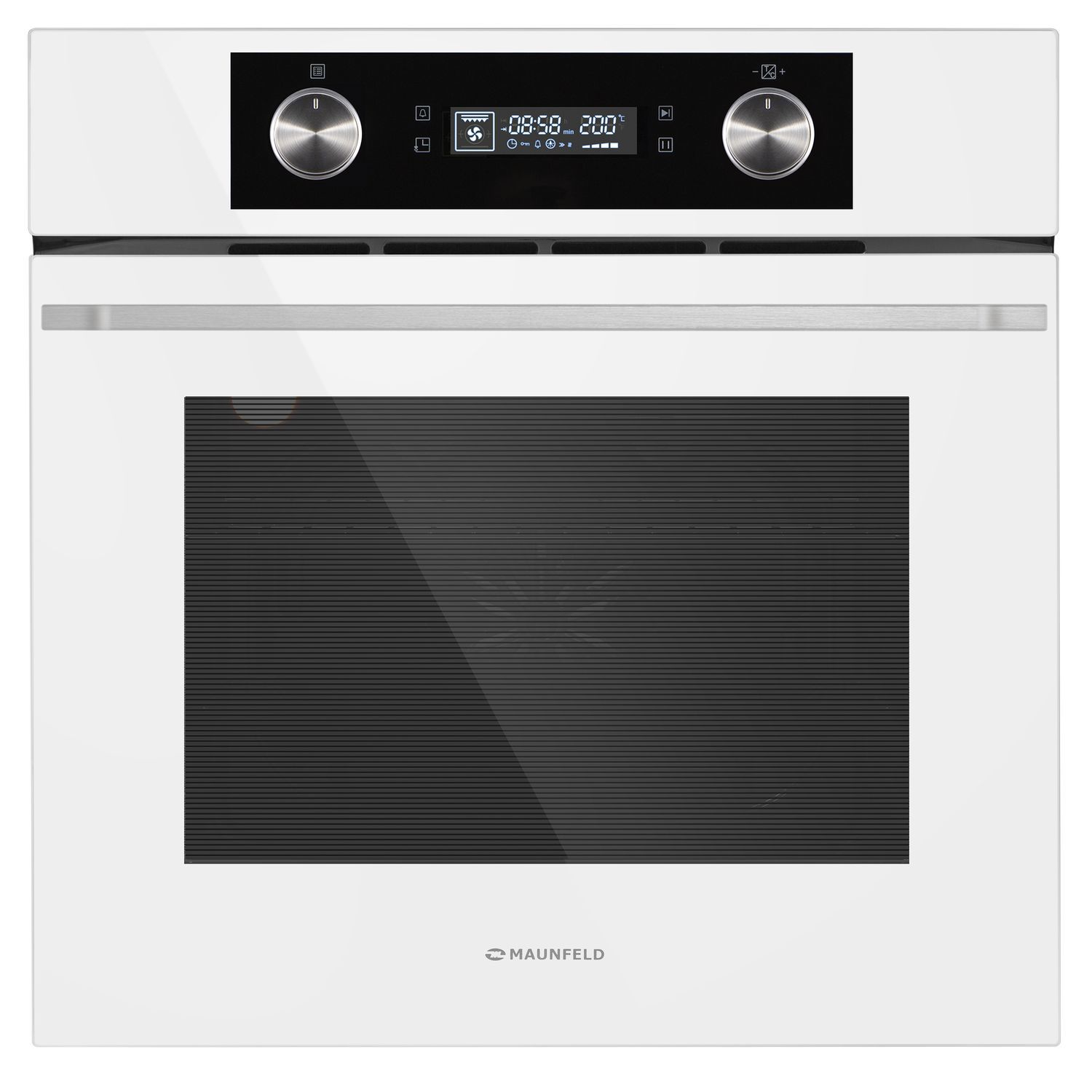 Изображение товара Встраиваемый духовой шкаф Maunfeld Aeoh60102W 59.50x59x57 см цвет белый