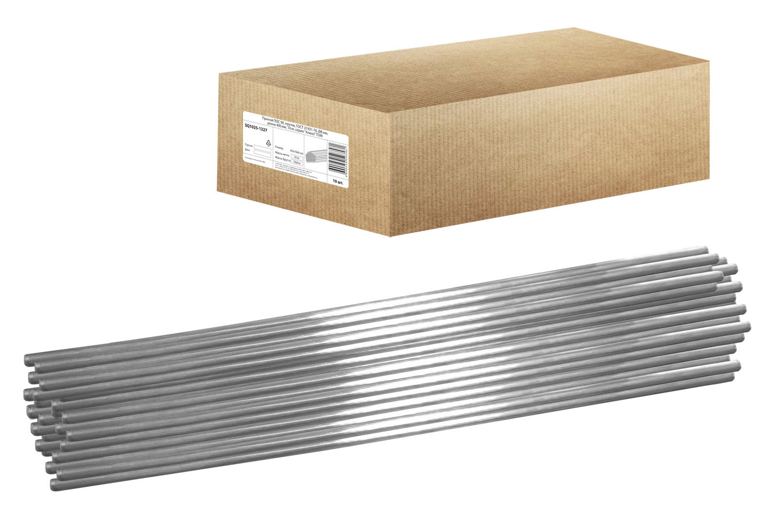 Изображение товара Припой TDM Electric SQ1025-1327 8 мм, 10 кг для пайки и ремонта