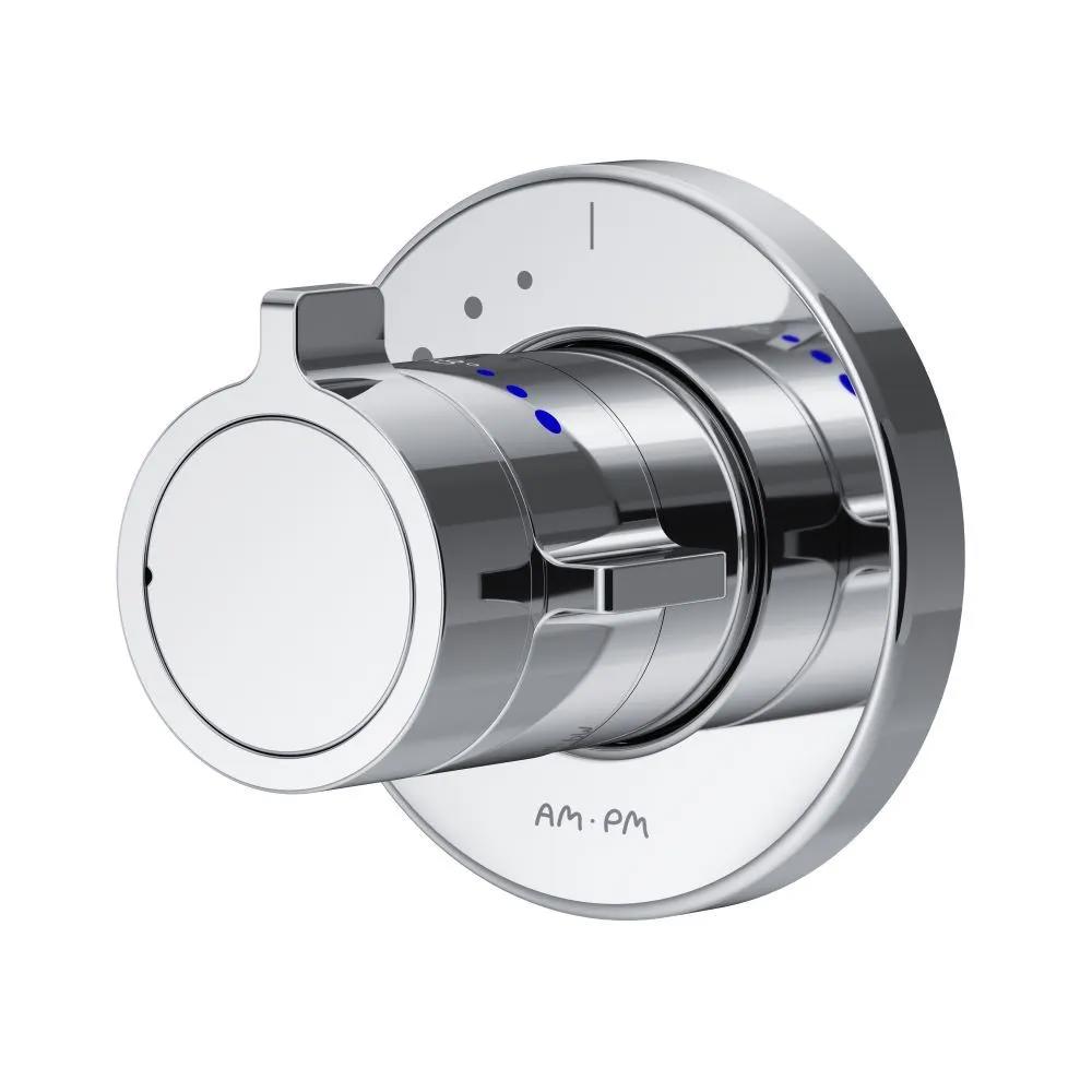 Изображение товара Встроенный термостатический смеситель для ванны и душа AM.PM X-Joy F85A65600 хром