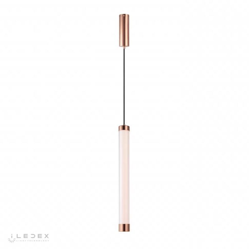 Изображение товара Светильник подвесной светодиодный Iledex 2301-1200 br 13.44 м² нейтральный белый свет цвет оранжевый/медный