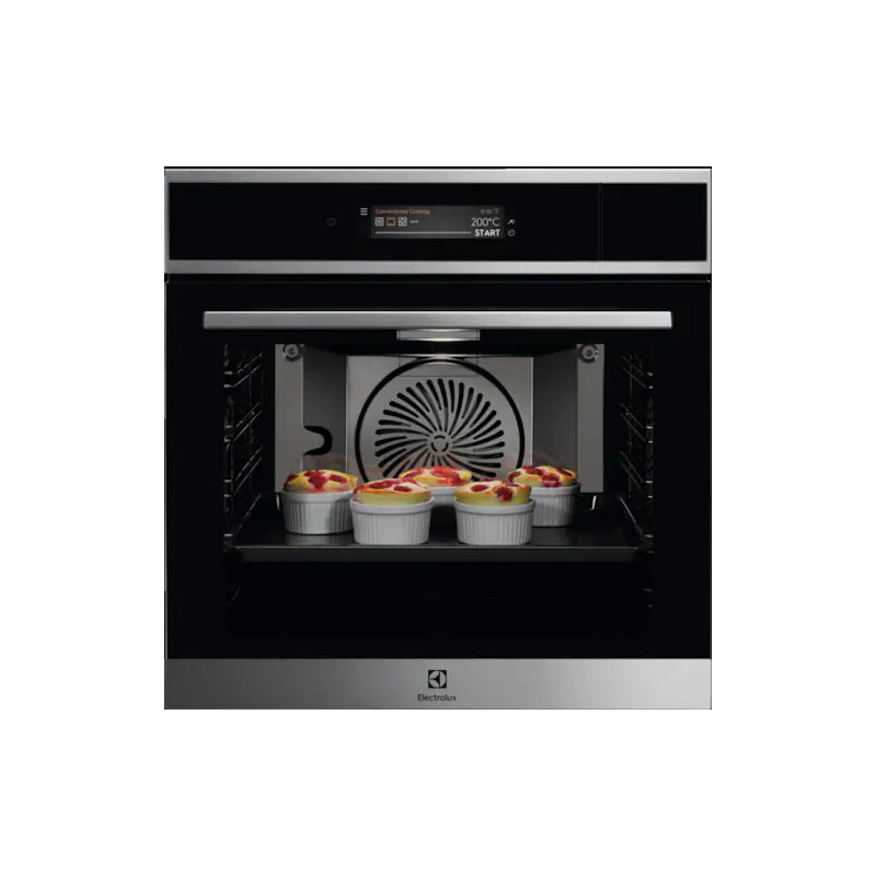 Изображение товара Встраиваемый духовой шкаф Electrolux EOA9S31CX 70 л с паром и конвекцией