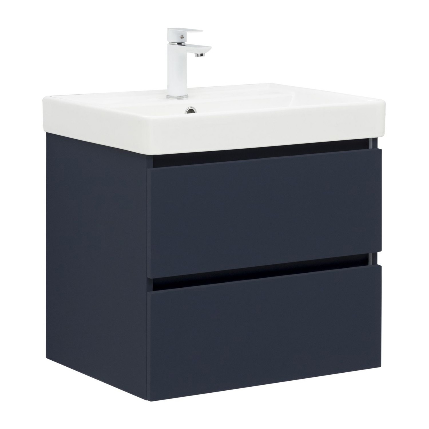 Изображение товара Тумба под раковину Aquanet Вега 2.0 маренго подвесная 58.2 см