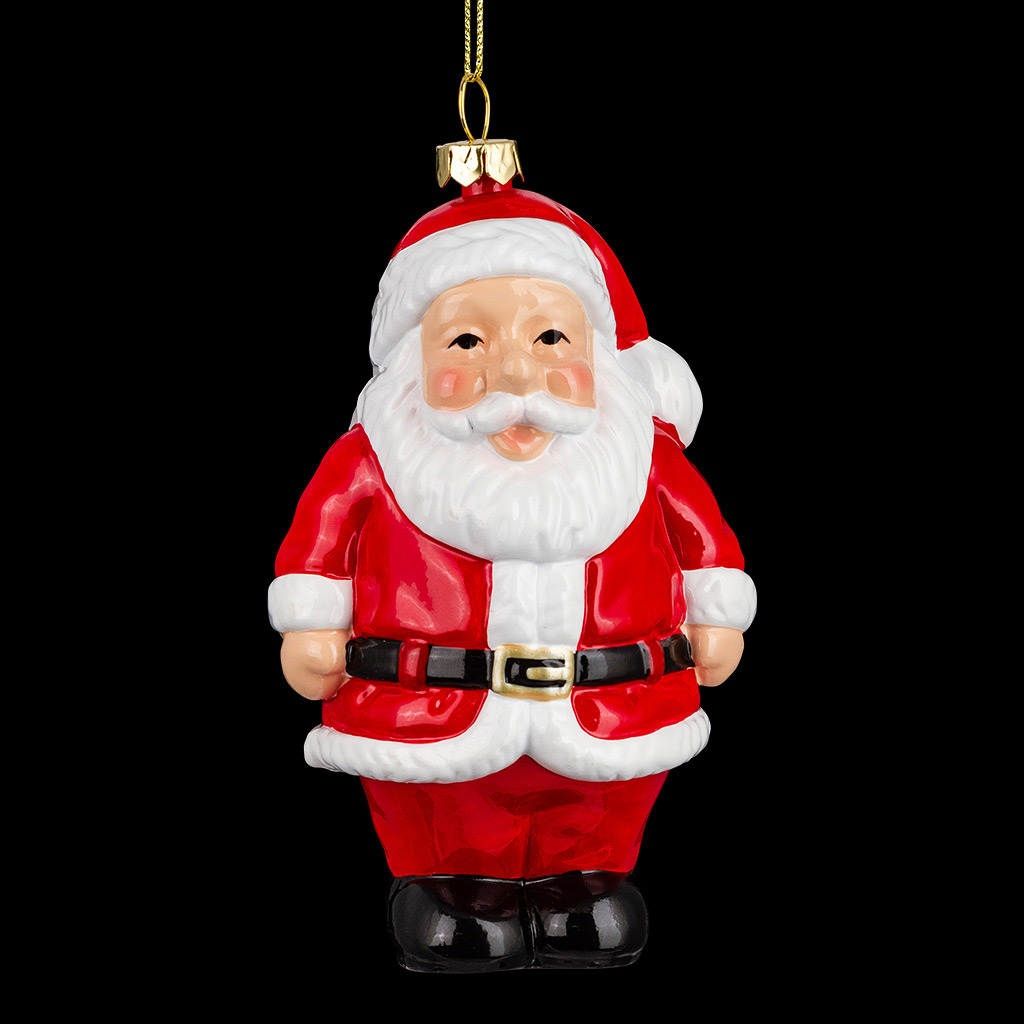 Изображение товара Елочная игрушка Erichkrause Дед мороз 12 см x 5.5 см красный