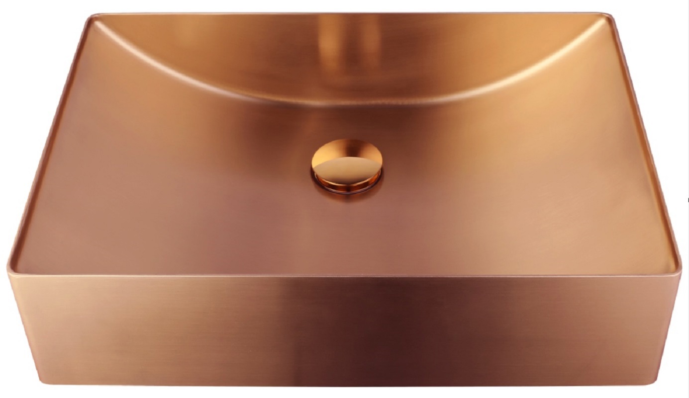 Изображение товара Раковина накладная Altrobagno Futuro 49.5см цвет матовая медь