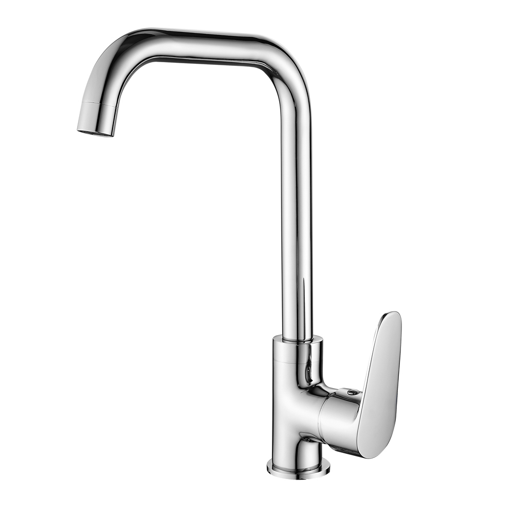 Изображение товара Смеситель для кухни однорычажный Wesnaart Nova поворотный излив 25.50 см латунь цвет хром